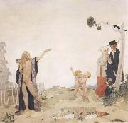 Sir William Orpen Sowing New Seed Norge oil painting reproduction